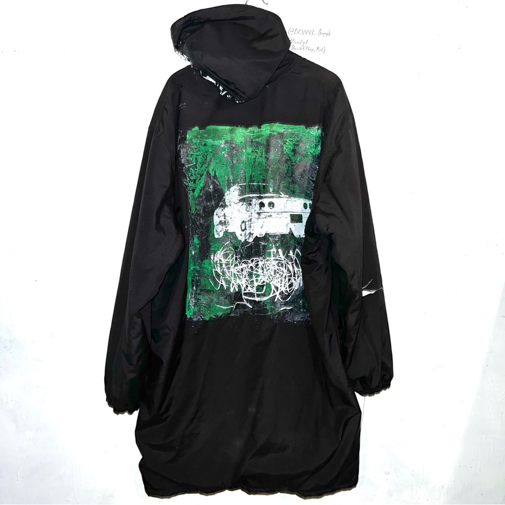 1 Of 1 Matrix E30 Abstract Art Jacket Custom Dcvv… - image 1